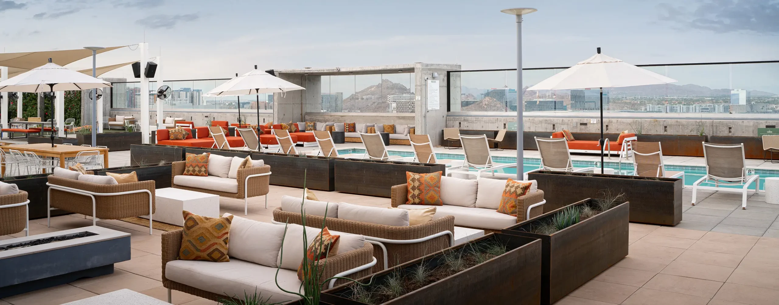 resort style pool