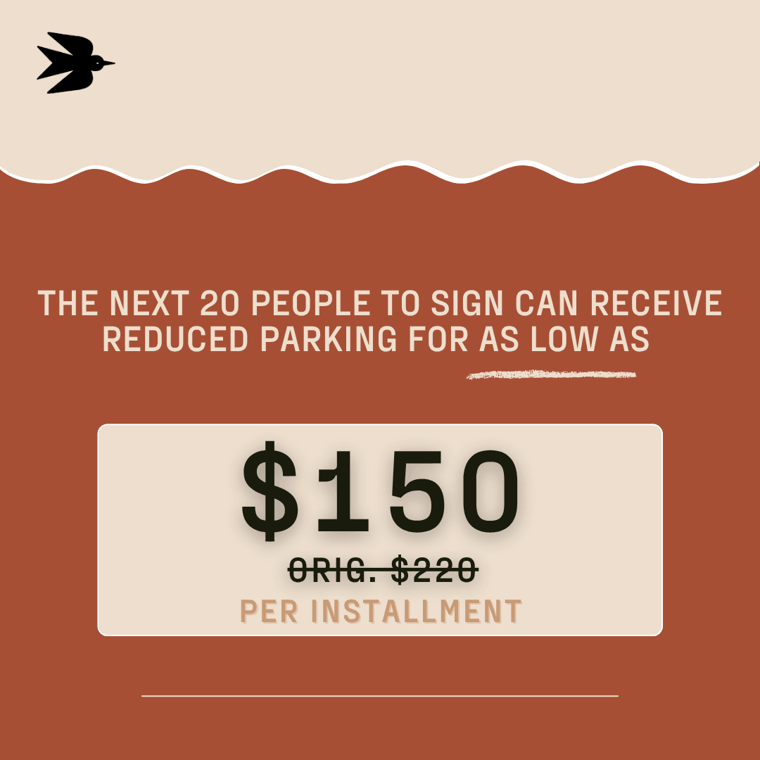 The next 30 people to sign can receive special rates