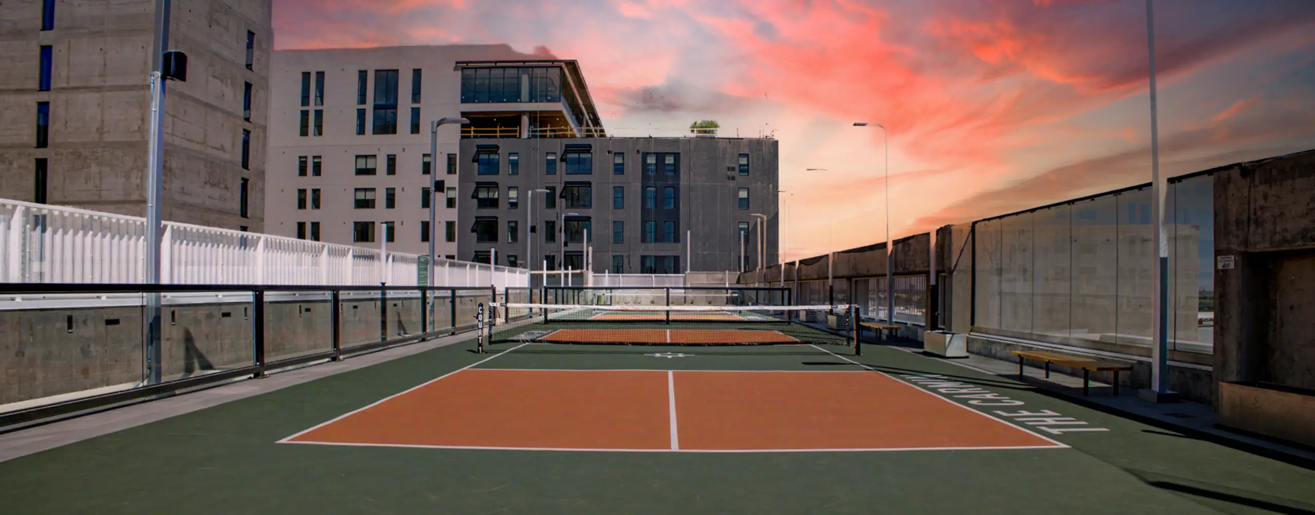 Pickle ball court